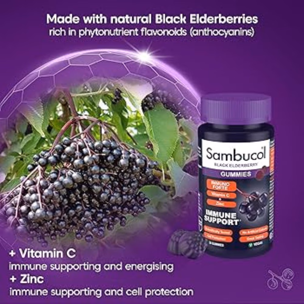 Sambucol Immuno Forte 30 Gummies 4