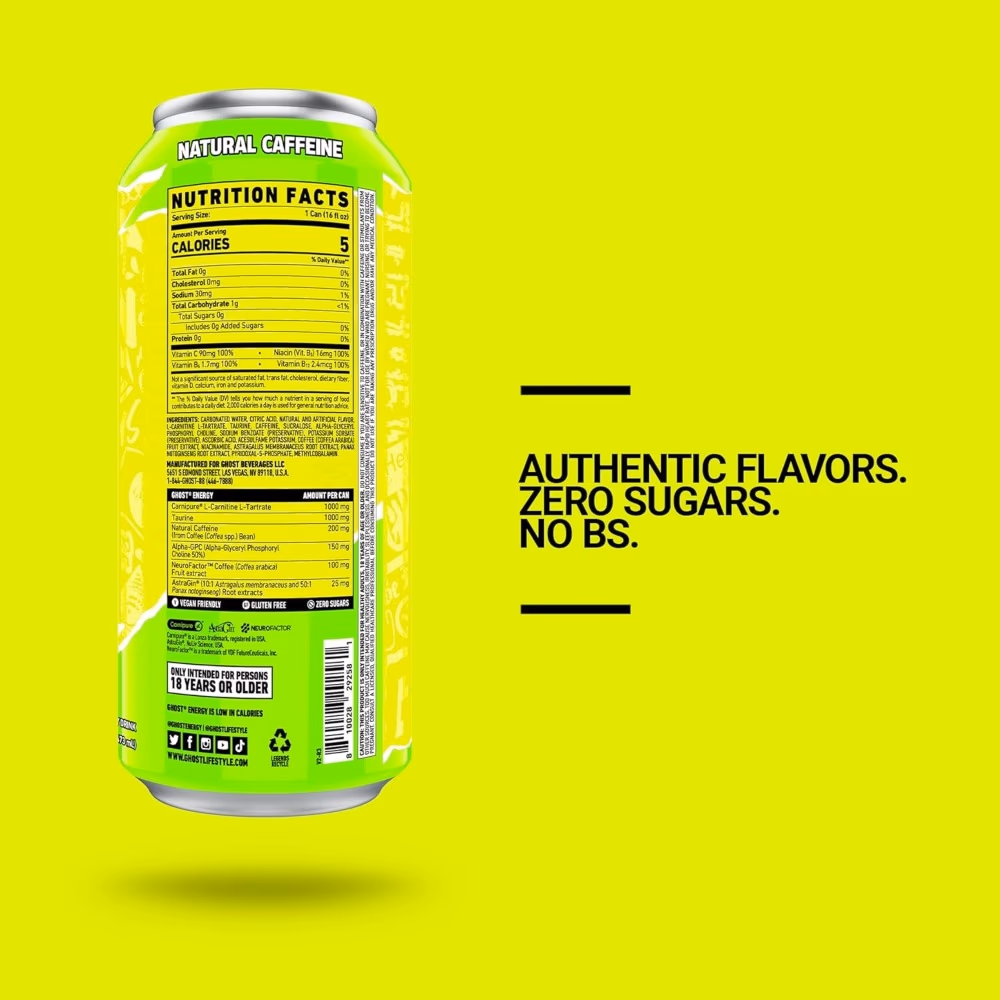 Ghost Energy RTD Citrus 473ml 4