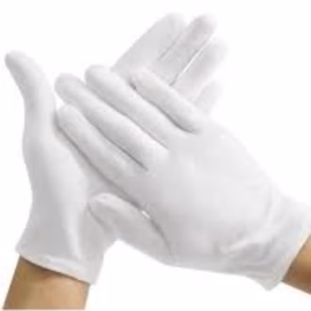 EzyCare Cotton Gloves Medium 1 Pair 2