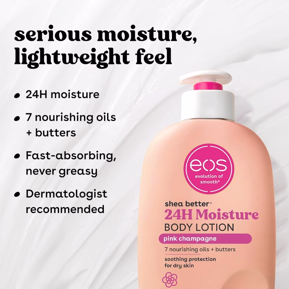 EOS 24H Moisture Pink Champagne Body Lotion 473ml 3