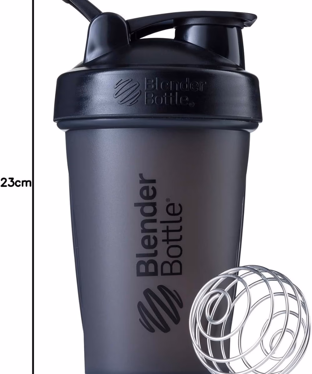 Blender Bottle Classic Shaker Bottle 20oz - Black Color 2