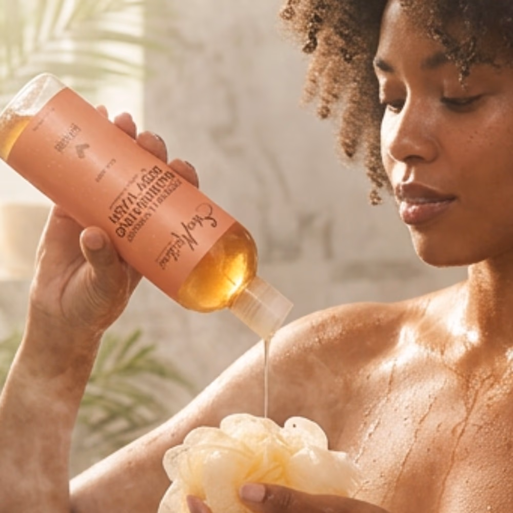 Shea Moisture Coconut and Hibiscus Illuminating Body Wash 384ml 2