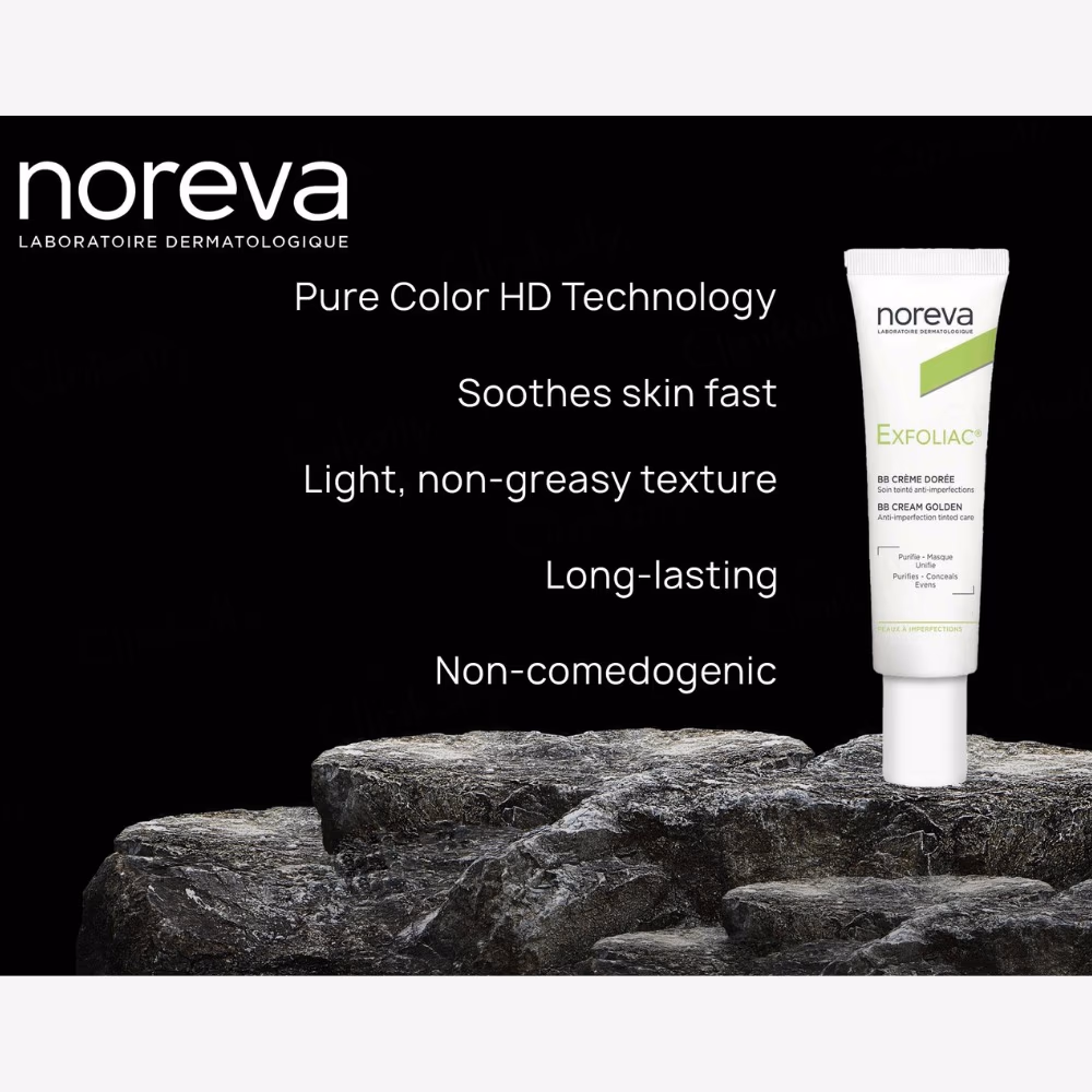 Noreva Exfoliac BB Cream Golden 30ml 2