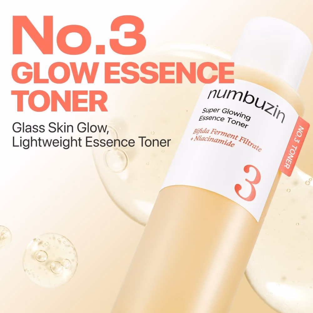 Numbuzin NO 3 Super Glowing Essence Toner 200ml 2