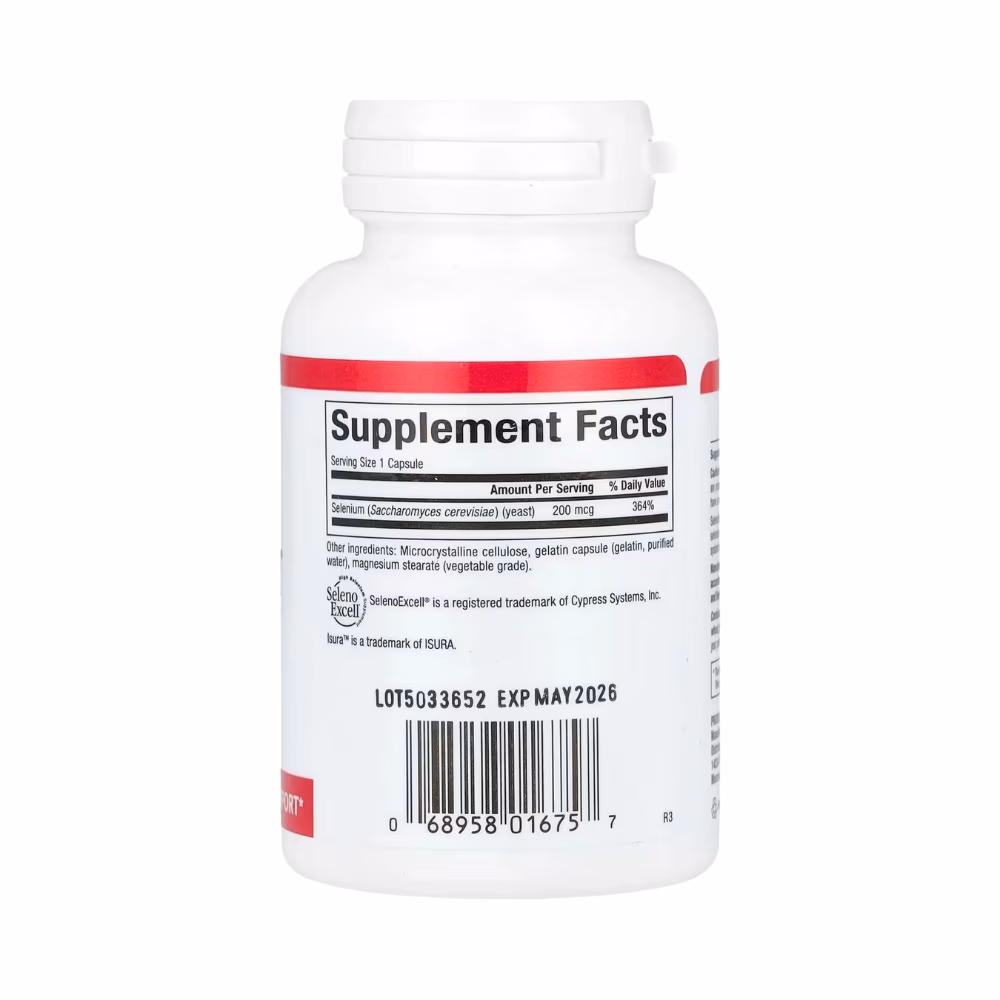 Natural Factors Selenium 200 mcg 90 Capsules 2