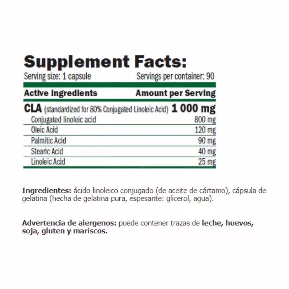 Amix CLA 1000mg Softgel 90 Softgels 3