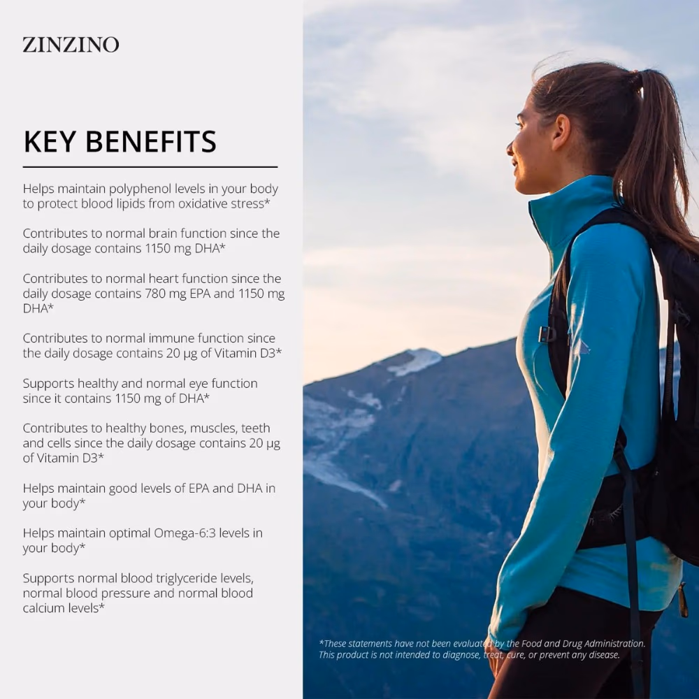 Zinzino BalanceOil Lemon 300ml 3