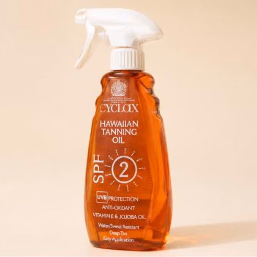 Cyclax Hawaiian Tanning Oil SPF 2 (250ml) 2