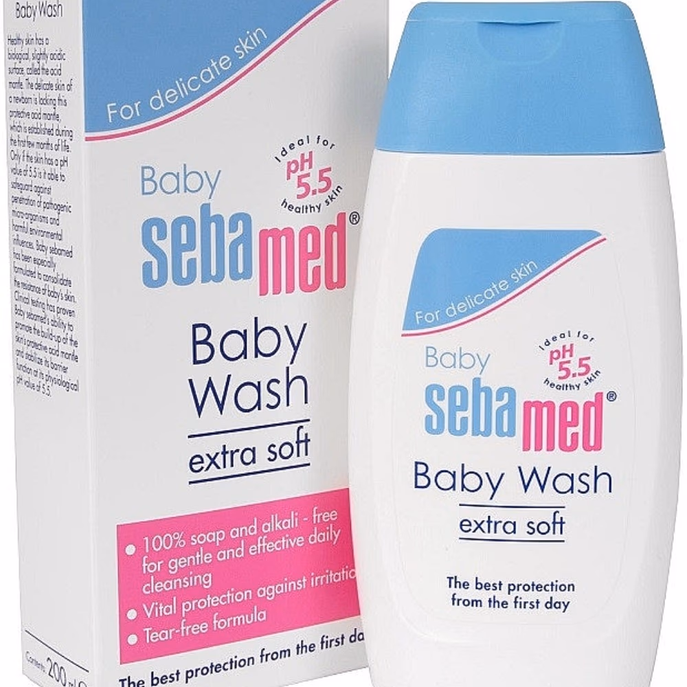 Sebamed Baby Extra Soft Wash 200ml 3
