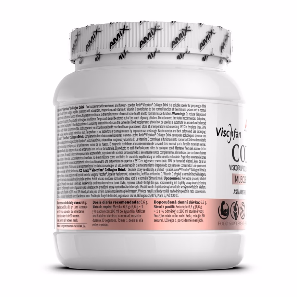 Amix Collagen Powder Viscofan Forest Fruit 300g 3