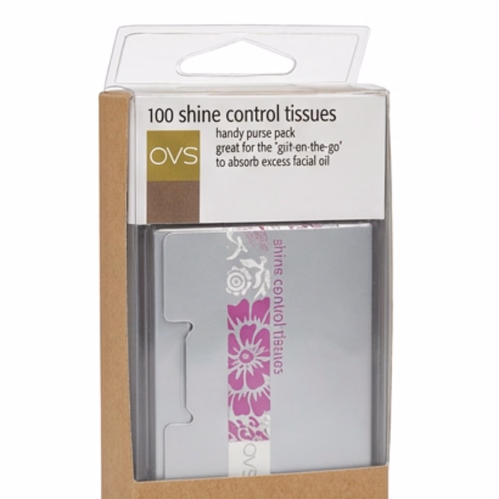 QVS Shine Control Tissues 100s 4