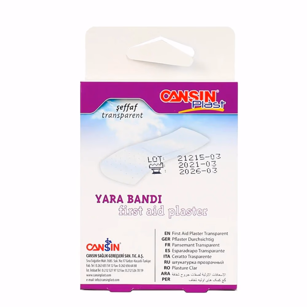 Cansinplast Yara Bandi First Aid Plaster Mix 20s 2