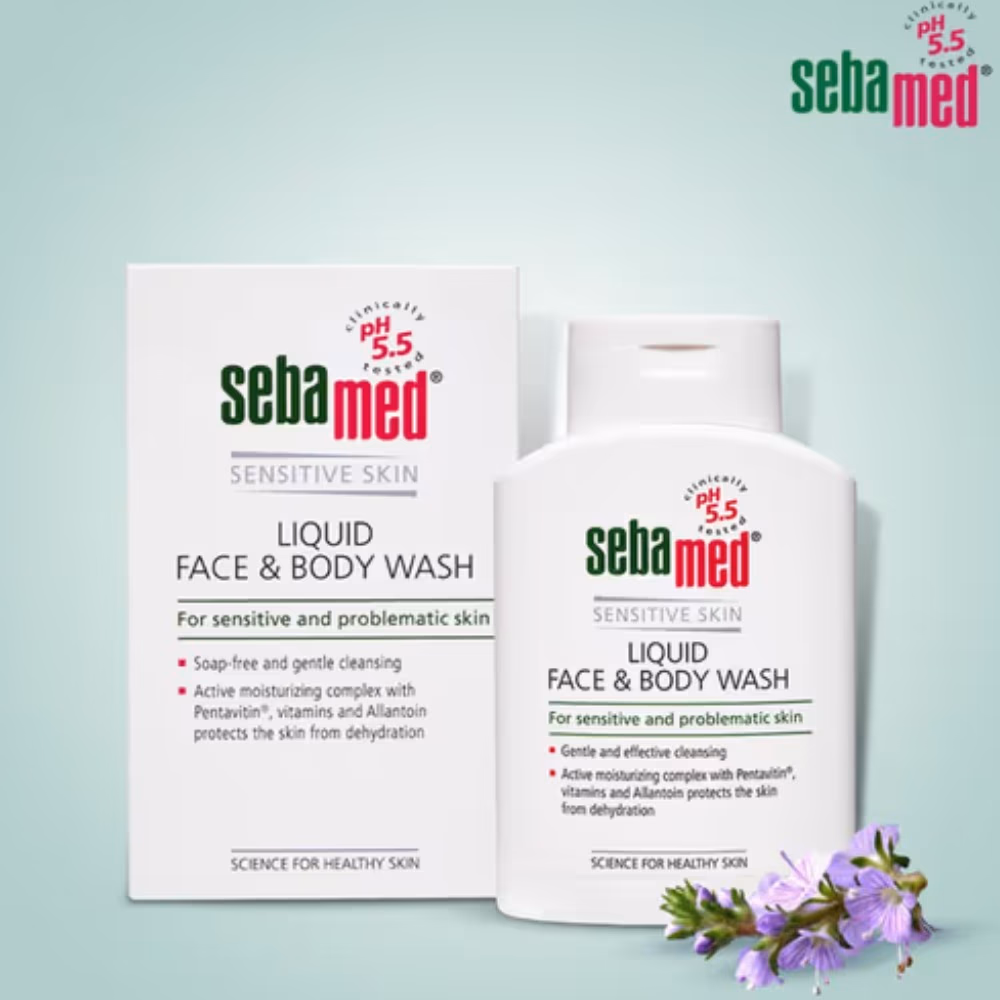 Sebamed Liquid Face & Body Wash 200ml 4