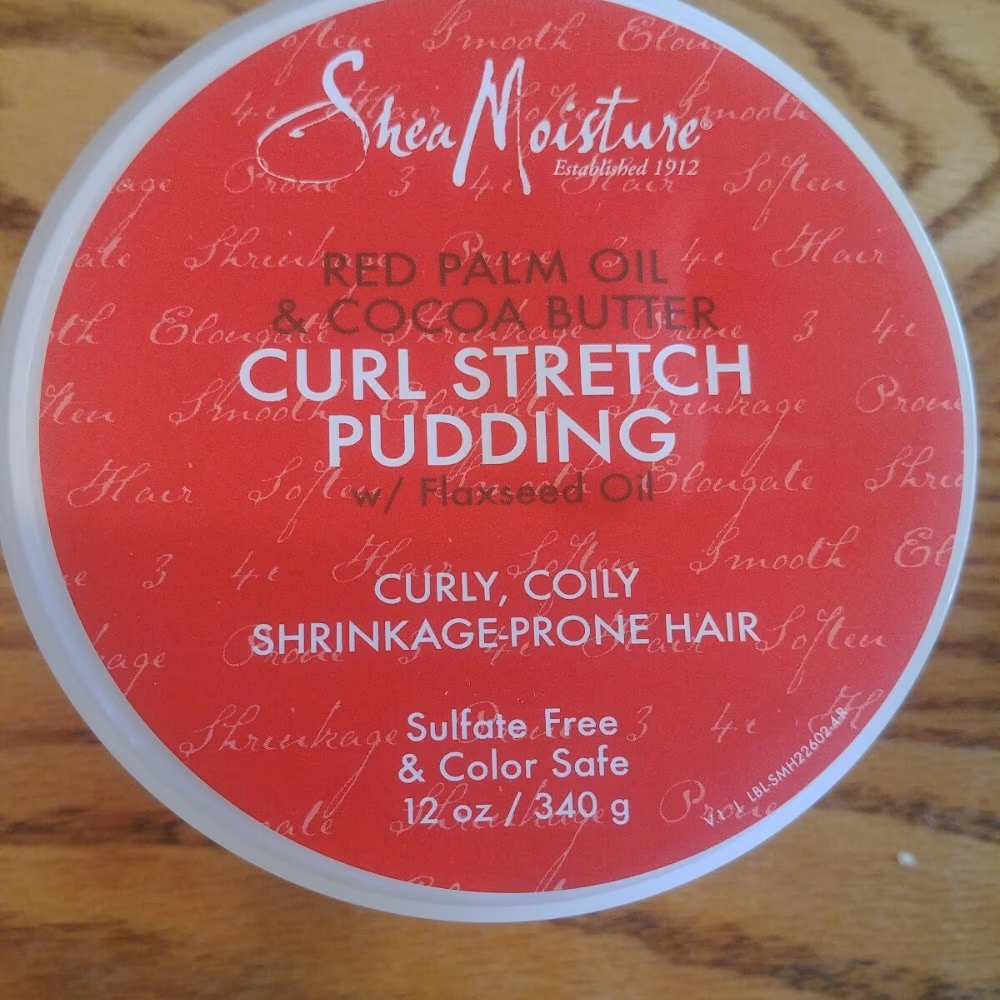 Shea Moisture Red Palm Oil and Cocoa Butter Curl Stretch Pudding 340g 3