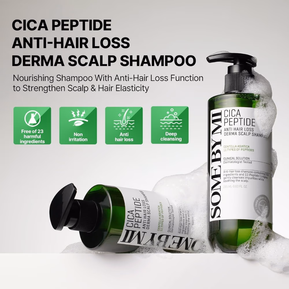 Some By Mi Cica Peptide Scalp Shampoo 285ml 2