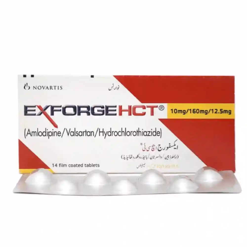 Exforge HCT 10mg/160mg/12.5mg Tablet | Pack of 28 3