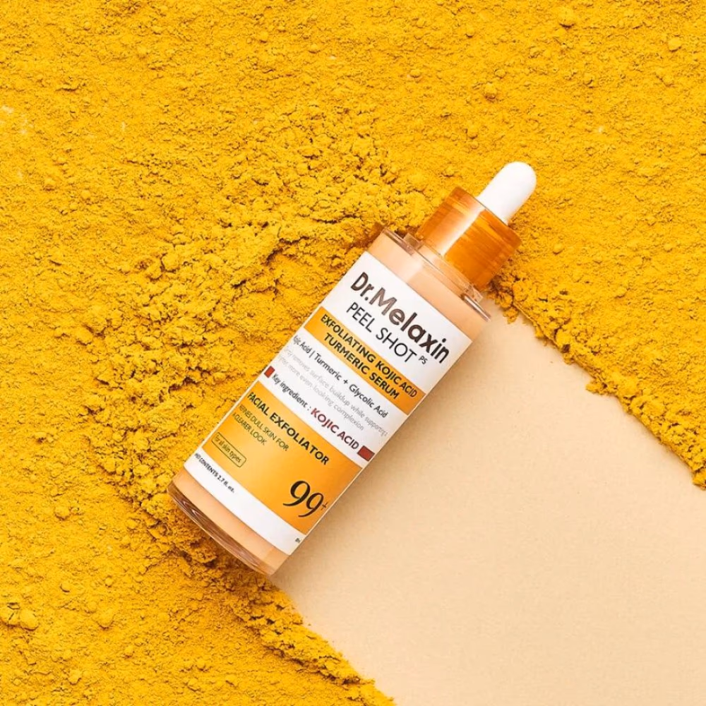Dr. Melaxin 99+ Kojic And Turmeric Facial Exfoliator 80ml 3