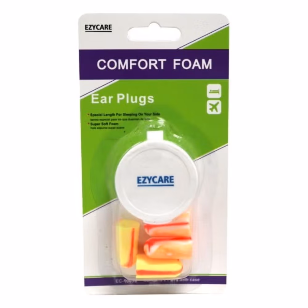 EzyCare Comfort Foam Ear Plugs (2 Pairs) – Model 10039 2