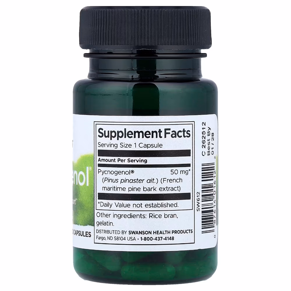 Swanson Pycnogenol Capsules 50s 2