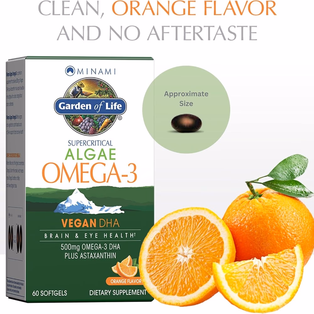 Garden OfLife Algae Omega-3 SoftGel 60S 5