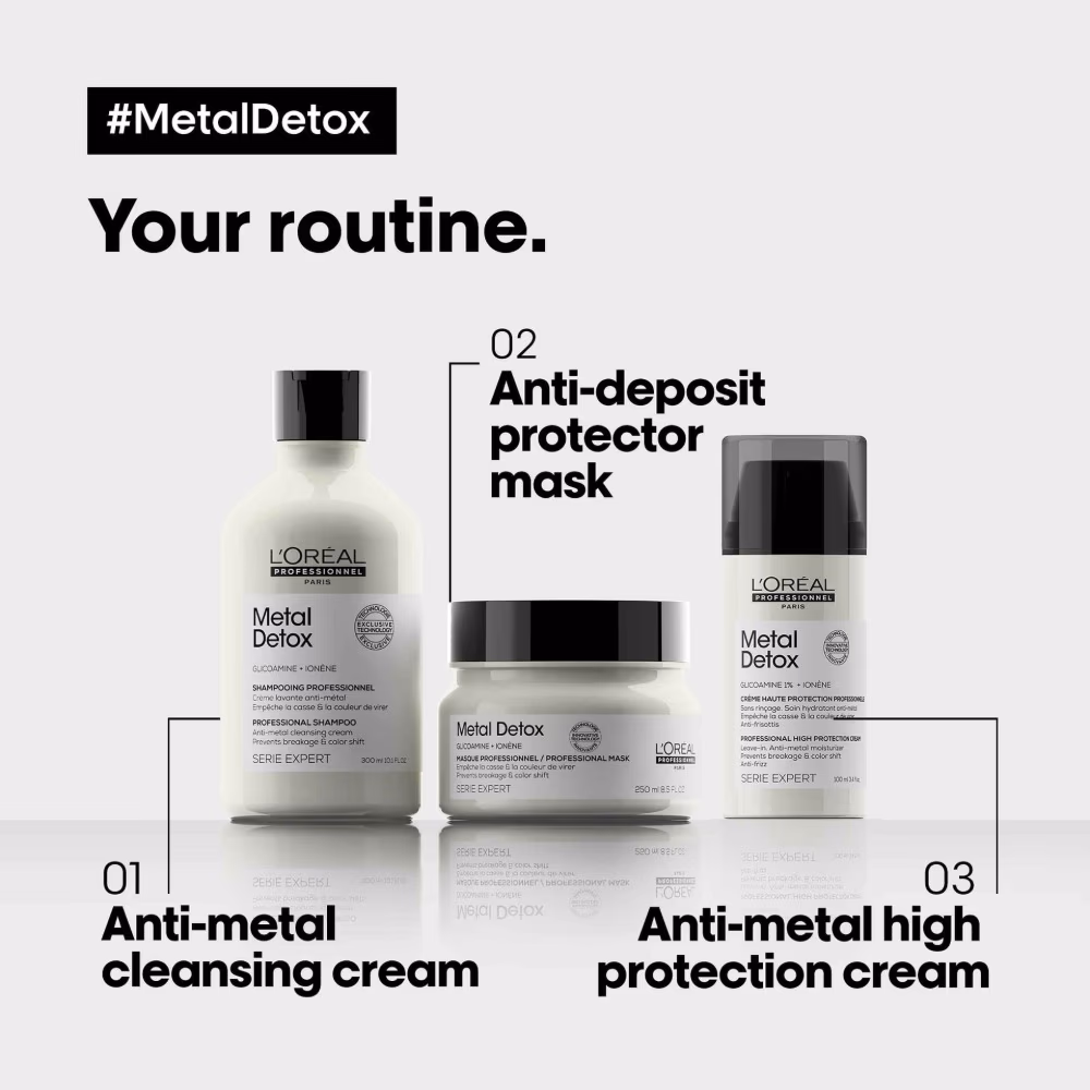 L'Oréal Professionnel Serie Expert Metal Detox Protection Cream 100ml 5