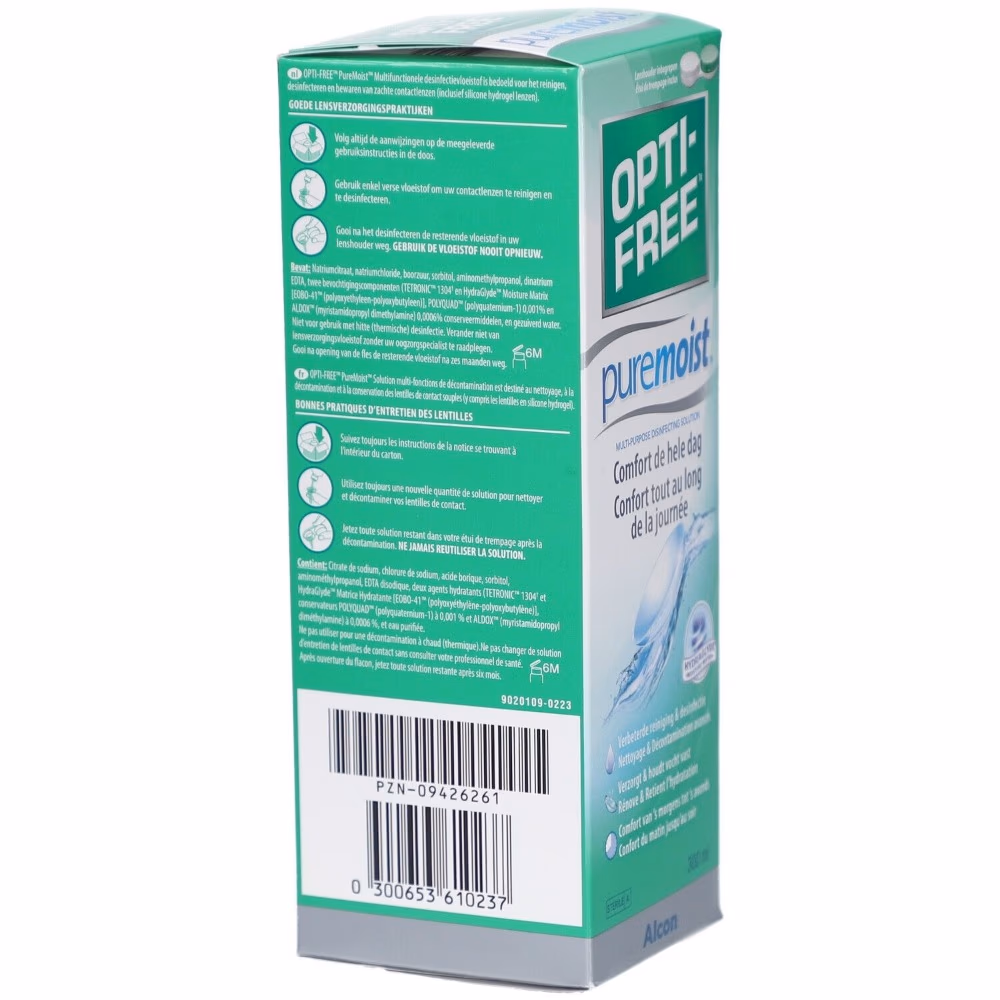 Opti-Free PureMoist Multipurpose Solution 120ML 2