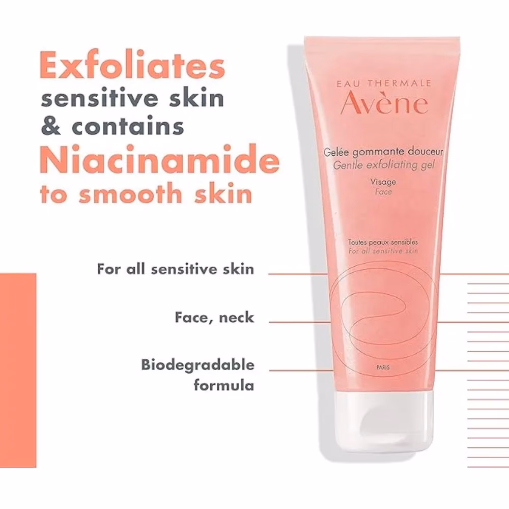 Avene Gentle Exfoliating Face Gel 50ml 2