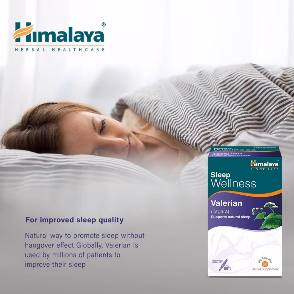 Himalaya Sleep Wellness Valerian 250mg Tablets 60s 2