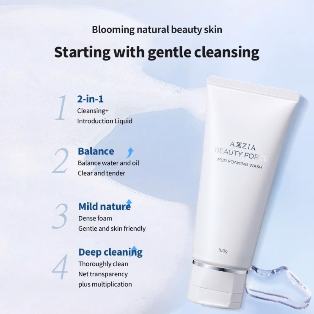 AXXZIA Beauty Force Foaming Wash 100g 3