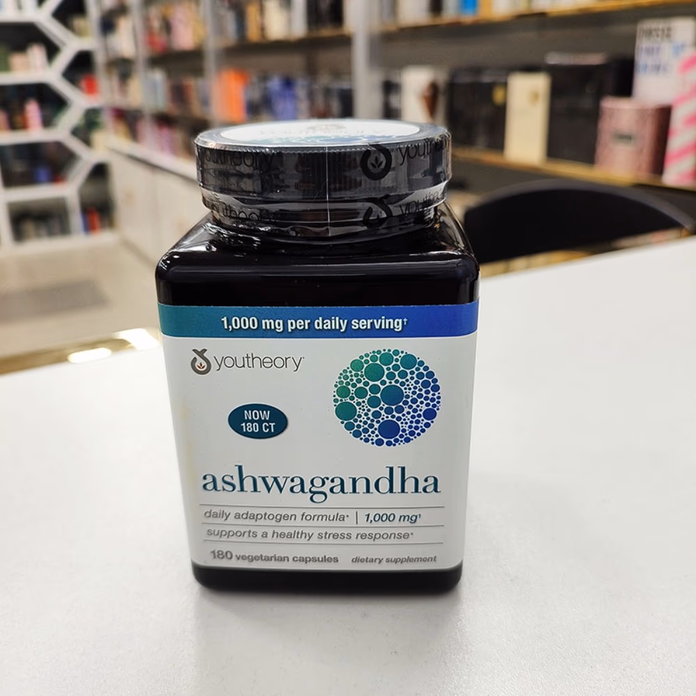 Youtheory Ashwagandha 1000mg 180 Vegetarian Capsules 4