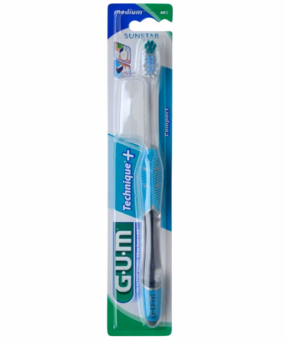 GUM Technique+ Toothbrush (493) Medium - Assorted Color 2