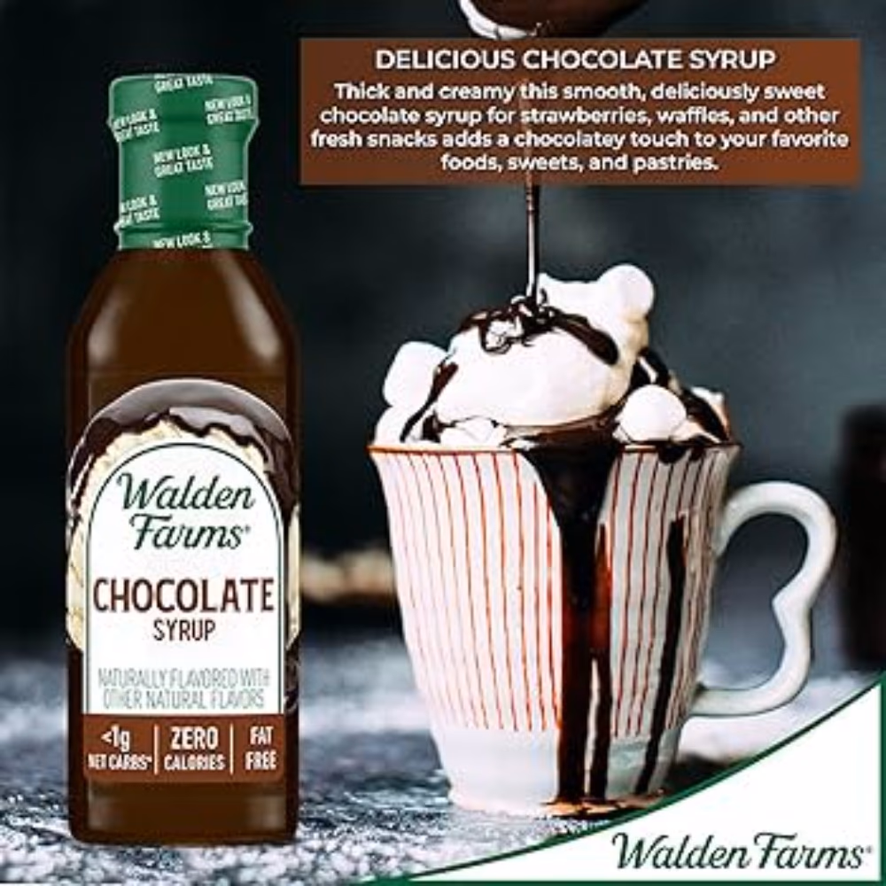Walden Farms Calorie Free Chocolate Syrup 355ML 3