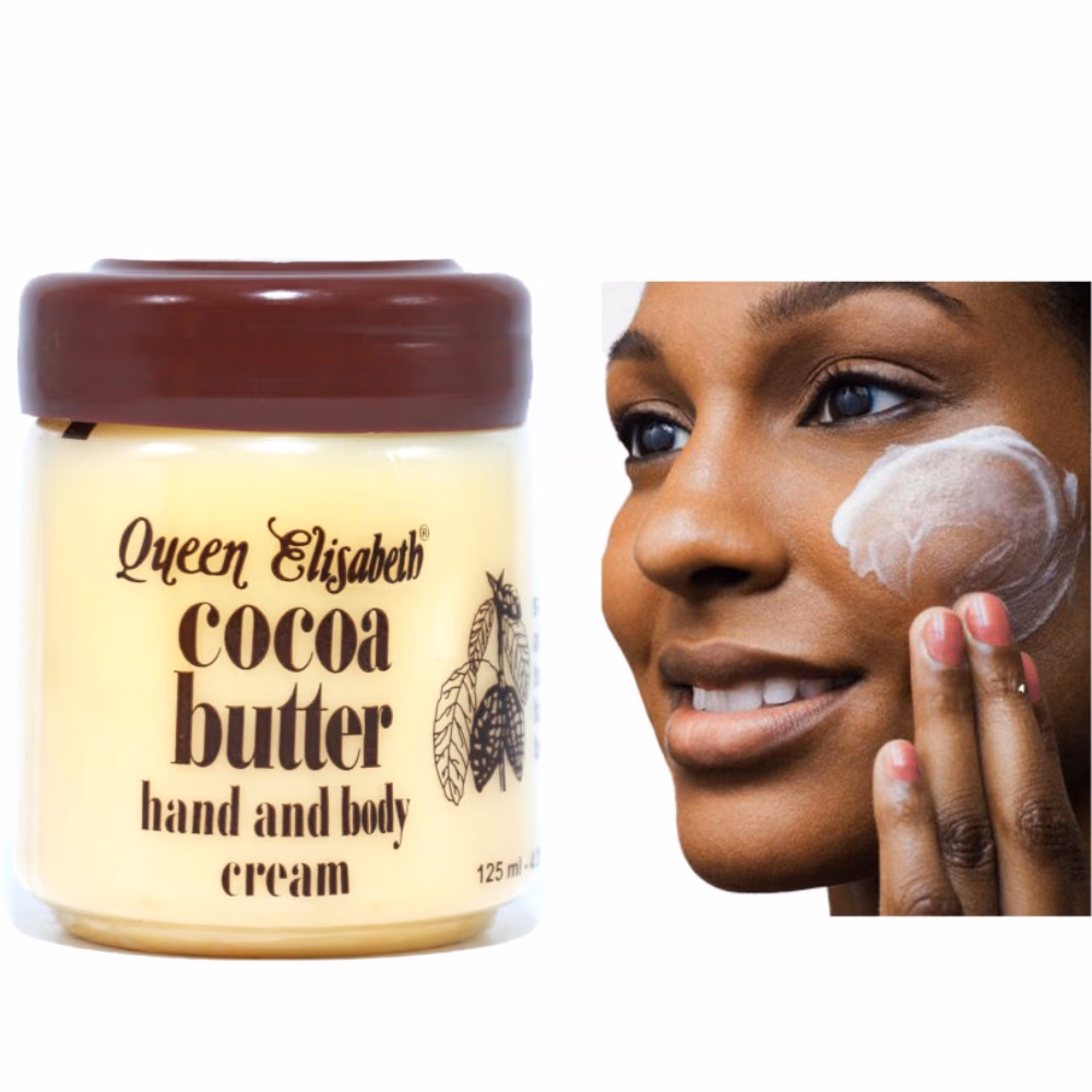 Queen Elizabeth Cocoa Butter Hand & Body Cream 125ml 2