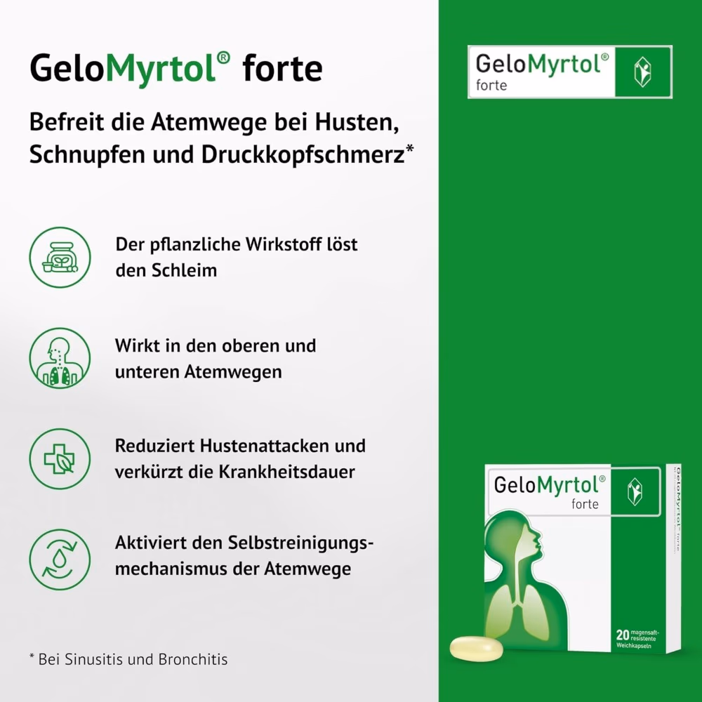 Gelomyrtol Forte Capsules 20S 4