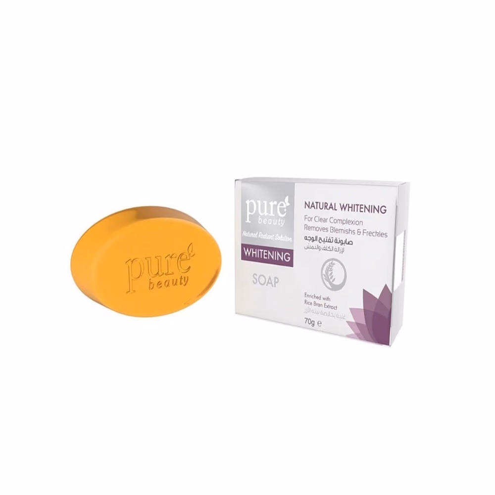 Pure Beauty Whitening Soap Natural White 70g 3