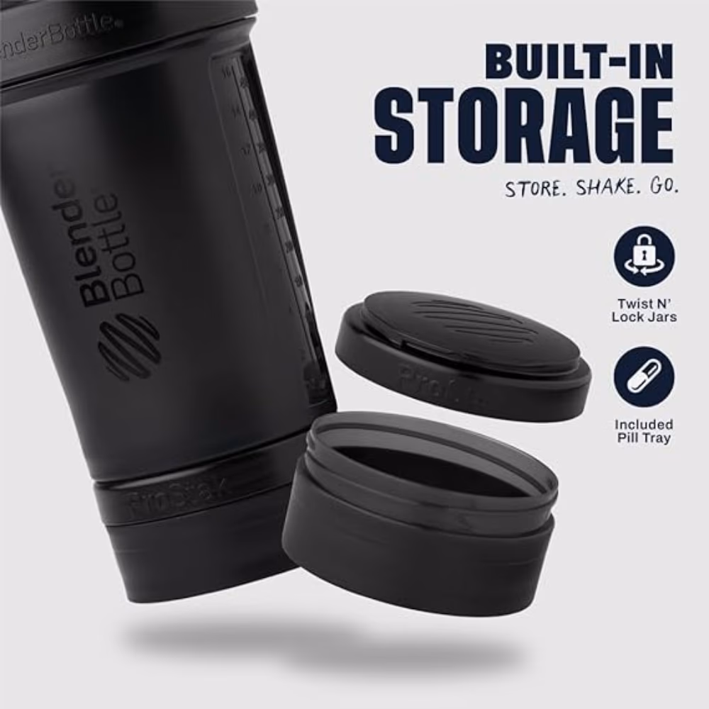 Blender Bottle ProStak 100cc+150cc+250cc Black 2