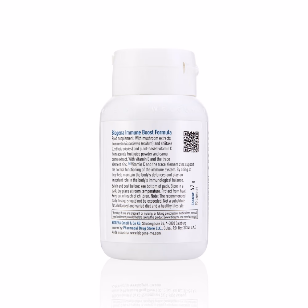 Biogena Immune Boost Formula -90 Capsules 3