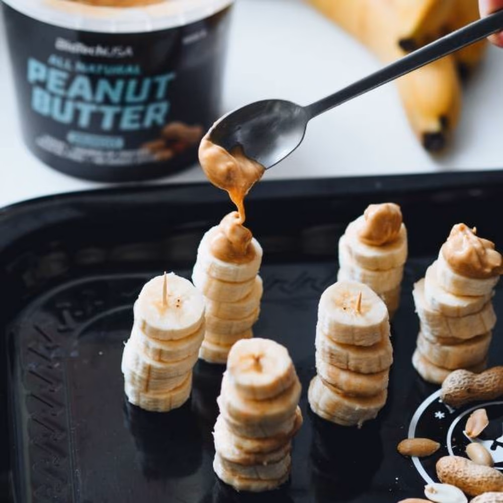 BioTech USA All Natural Peanut Butter Smooth 1000gm 2