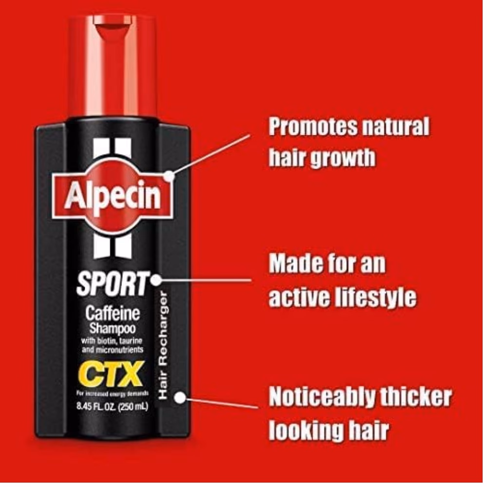 Alpecin Sport Ctx Caffeine Shampoo 250ml 4