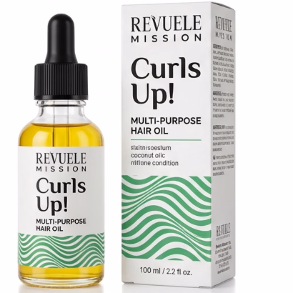Revuele Curls Up Multi Purpose Hair Oil 30Ml 4