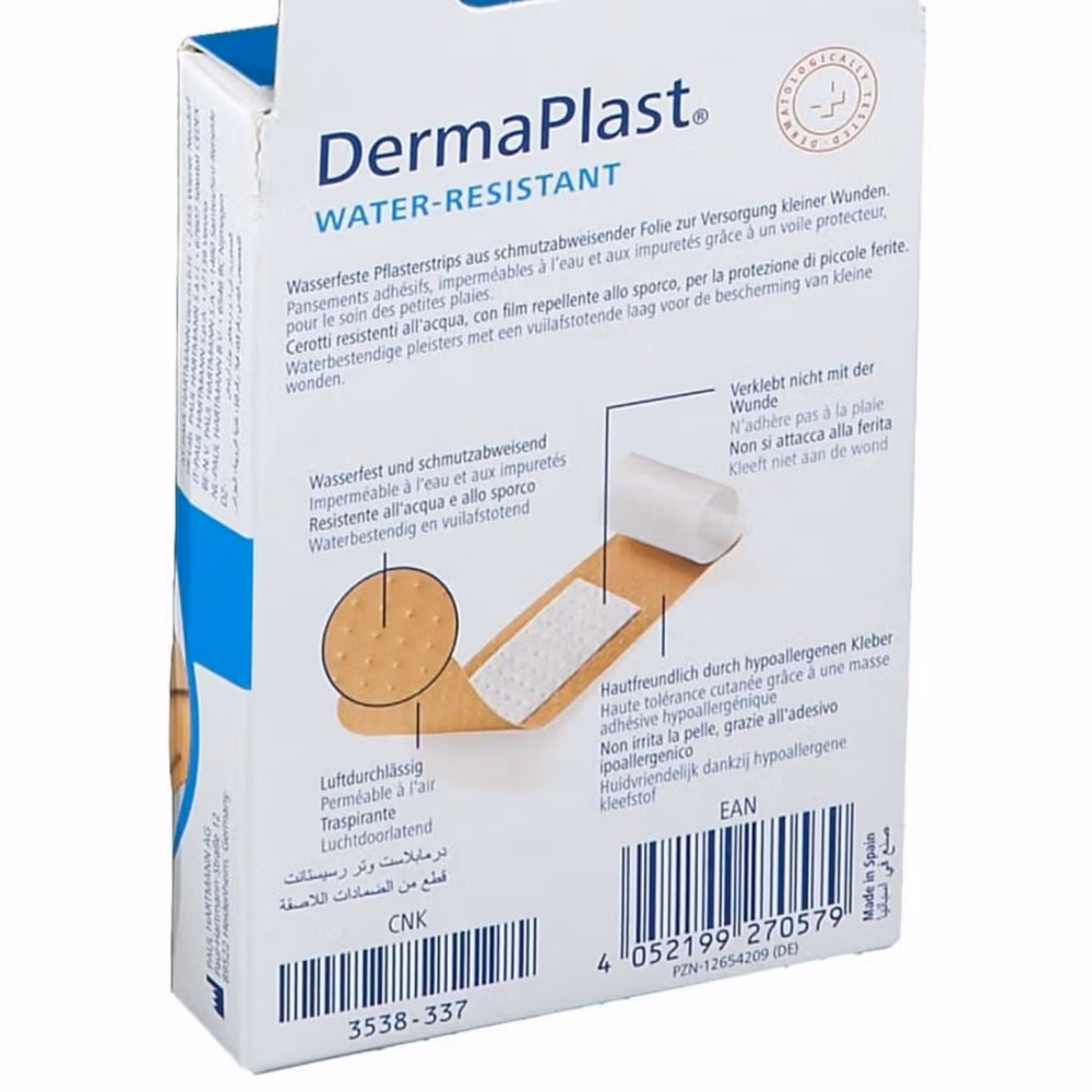 DermaPlast Water-Resistant Plasters 40s 3