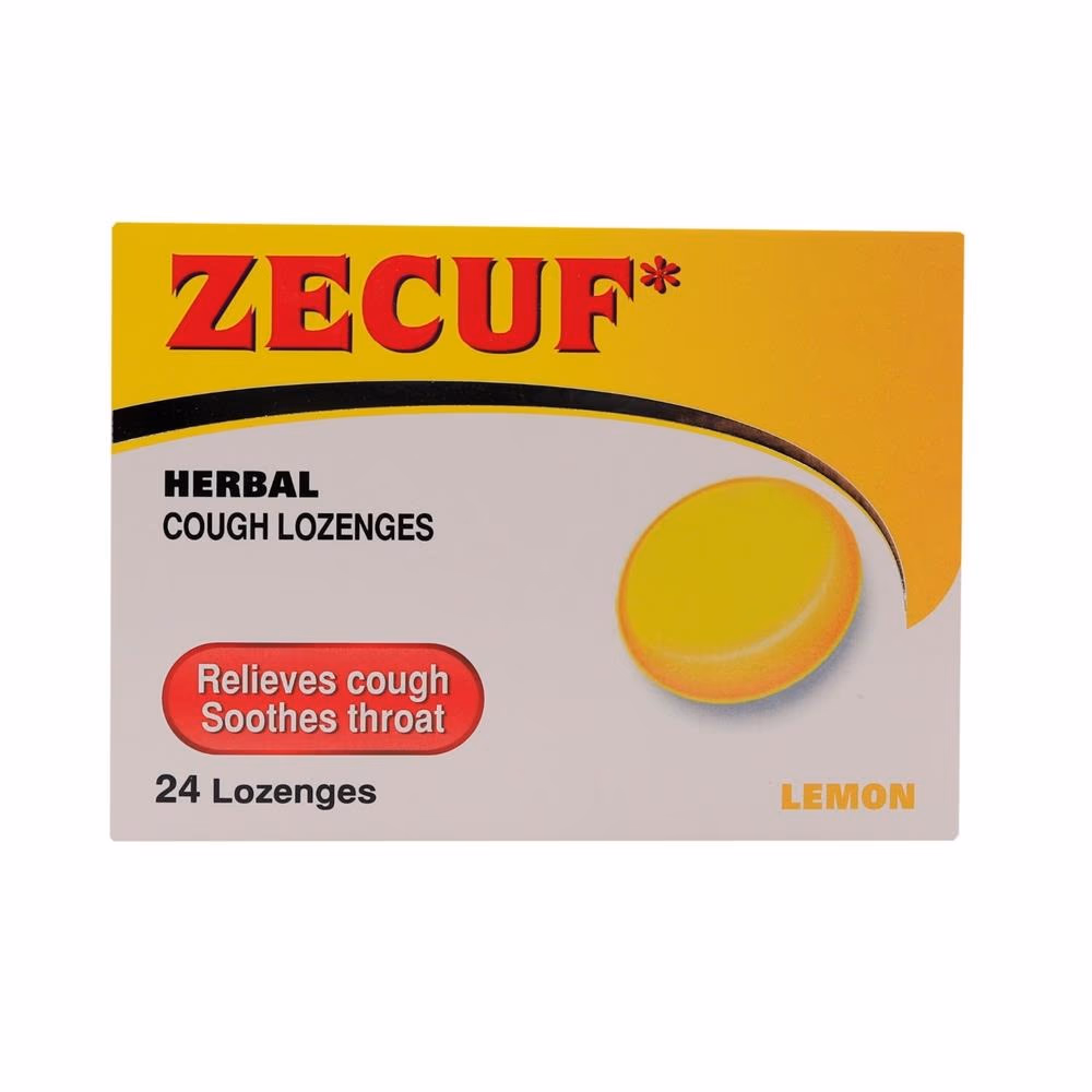 Zecuf Herbal Cough Honey Lemon Lozenges 24's 3