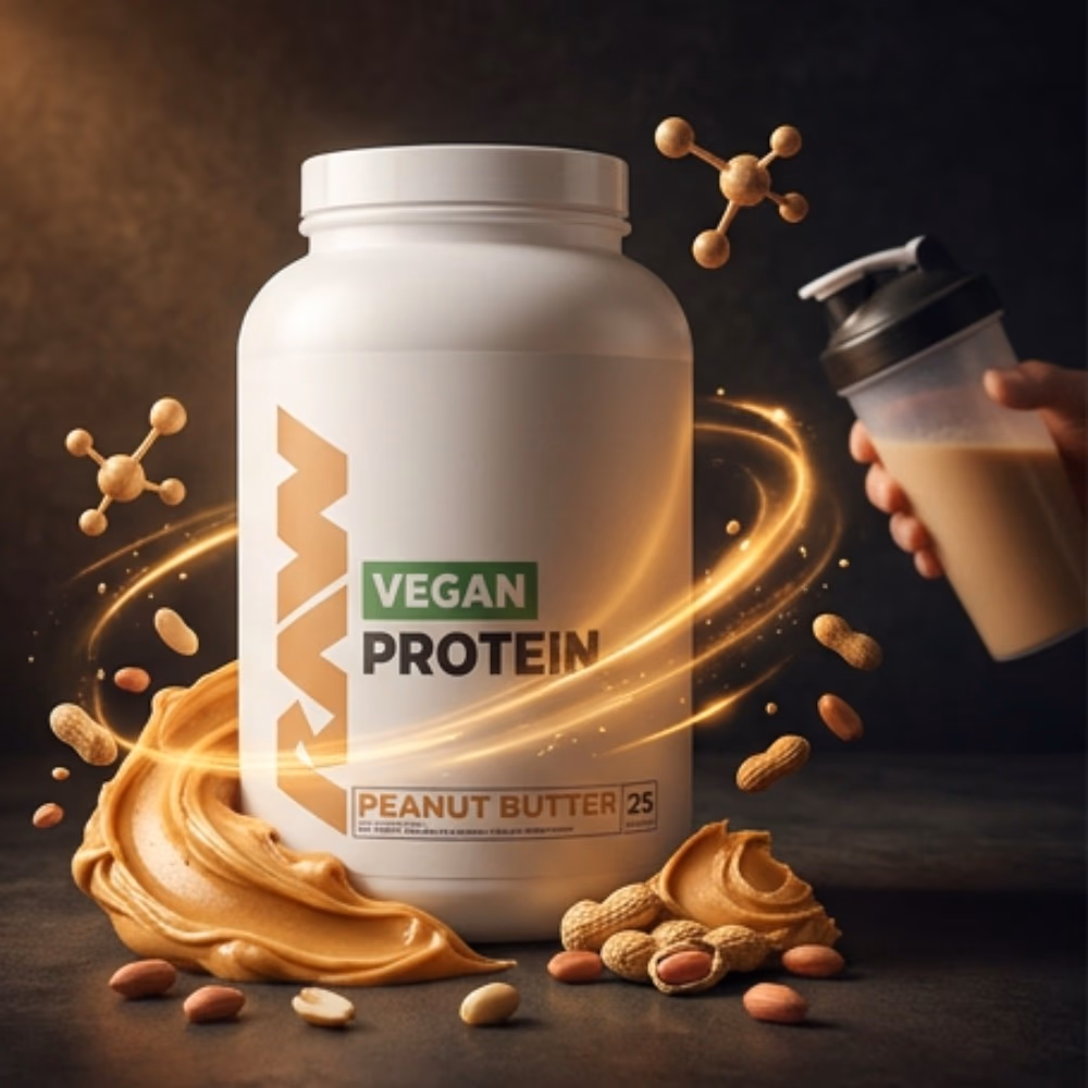Raw Vegan Protein Peanut Butter 925Gm 3