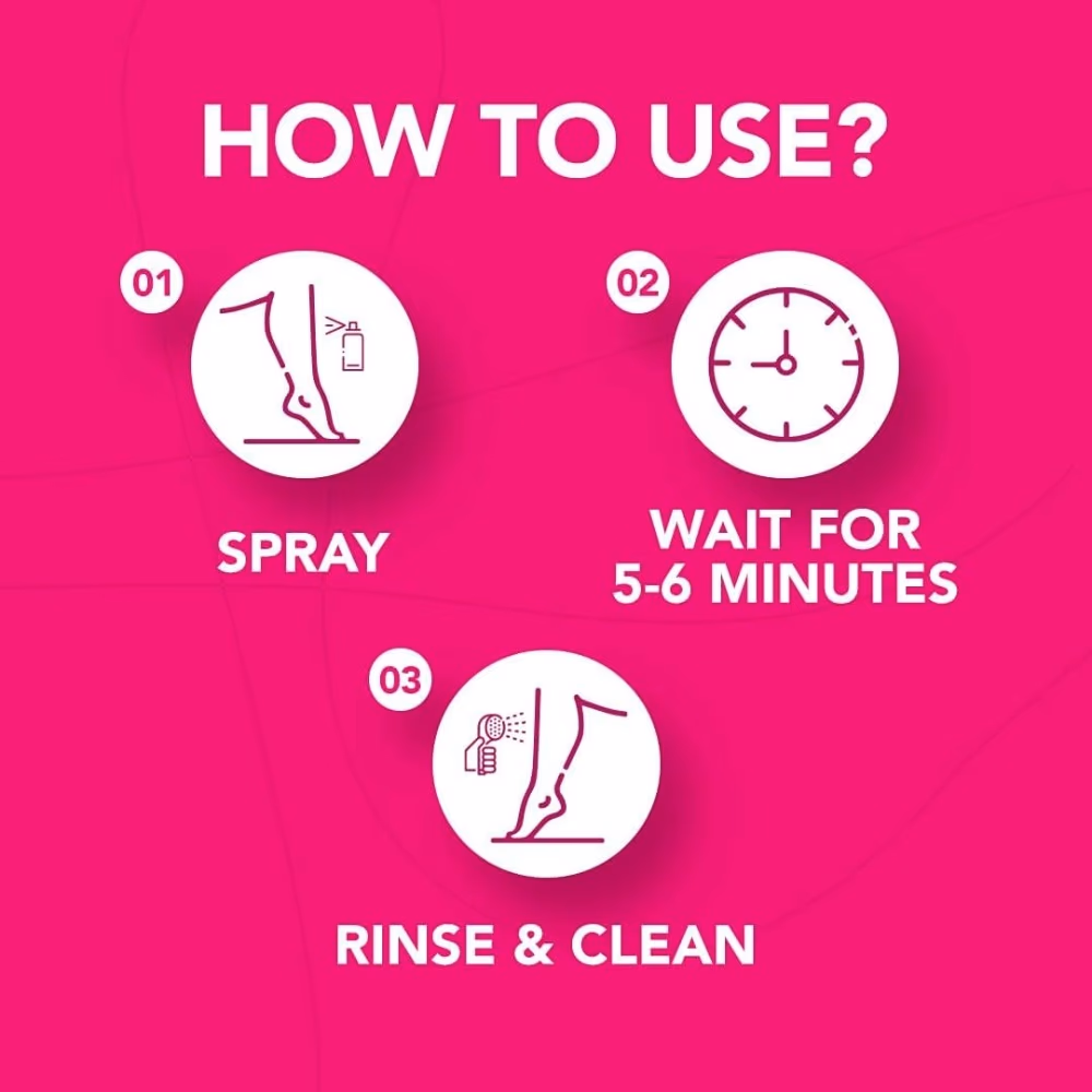 Nair Hair Removal Spray with Lemon 4