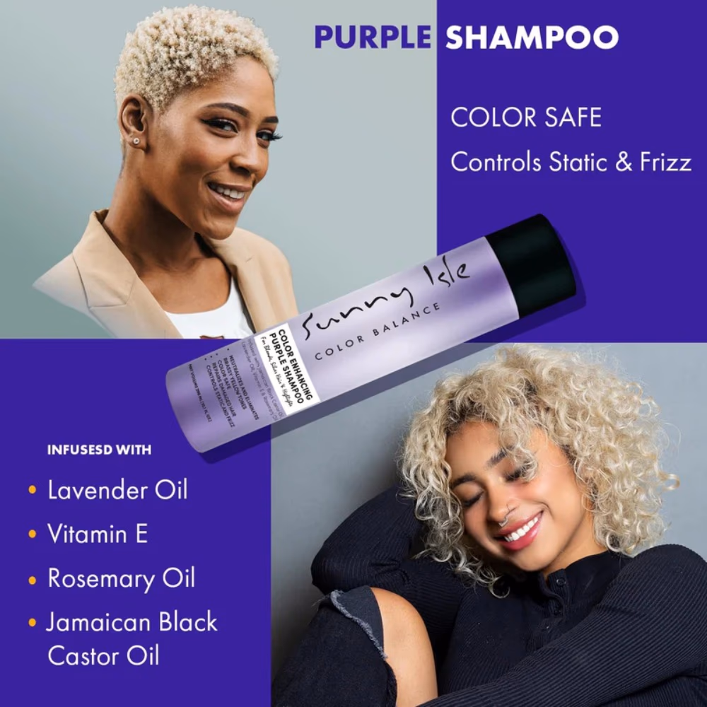 Sunny Isle Color Enhancing Purple Shampoo 298ml 3