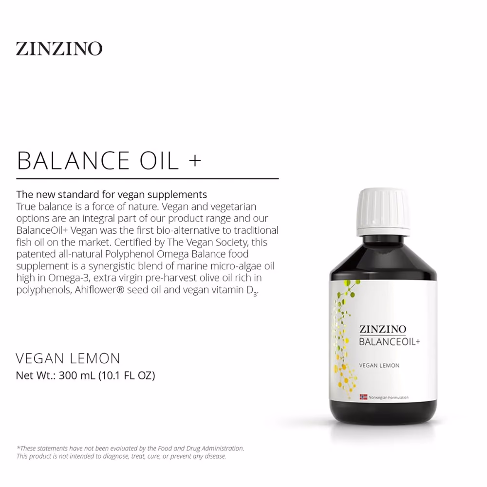 Zinzino BalanceOil Lemon 300ml 4