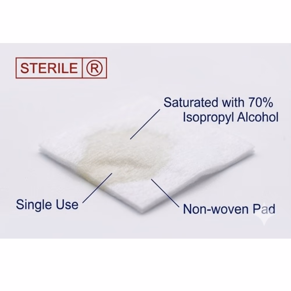 Prime Alcohol Swab 100s 3