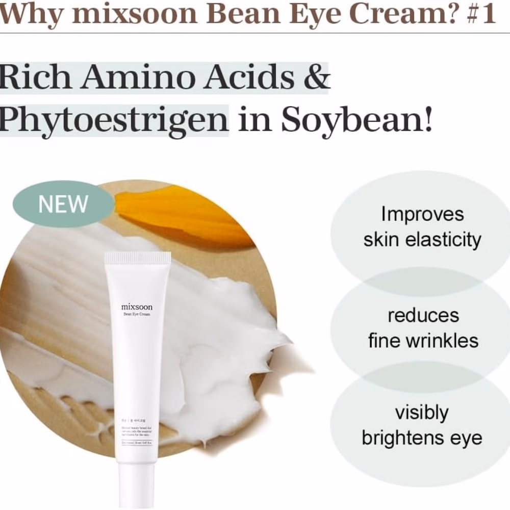 mixsoon bean eye cream 20ml 2