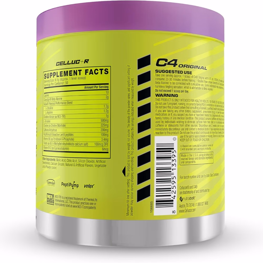 Cellucor c4 Original Grape Flavor – 50 servings 3