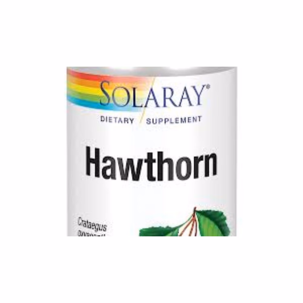 Solaray Hawthorn 525mg-100 Capsules 3